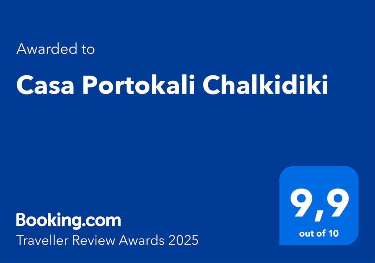 Casa Portokali Chalkidiki - Modern Comfort With Authentic Greek Charm Nea Poteidaia Dış mekan fotoğraf